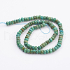 Natural Magnesite Beads Strands TURQ-P027-29-4x6mm-3