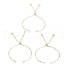 Brass Cable Chain Link Bracelet Making AJEW-JB01165-1