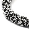 304 Stainless Steel Rope Chain Bracelet BJEW-Z023-03D-2