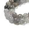 Natural Cloudy Quartz Beads Strands G-E571-A08-02-4