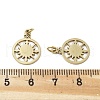 304 Stainless Steel Pendants STAS-D302-08G-3