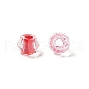 100Pcs Transparent Glass Beads GLAA-P061-01I-3