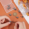 Unicraftale 10Pcs 304 Stainless Steel European Beads FIND-UN0003-86-5