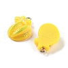 Opaque Resin Pendants RESI-S013-02I-3
