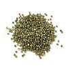 Electroplated Glass Beads GLAA-Q120-02A-05-2
