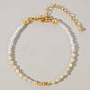 Bohemian Style Natural Moonstone Round Beaded Bracelets for Women CA1141-2-1