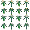 SUPERFINDINGS 16Pcs 2 Colors Alloy Enamel Pendants FIND-FH0007-51-1