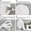 Cotton Cotton Twill Tape Ribbons OCOR-WH0057-30G-01-5