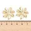 Brass Bead Caps KK-V015-28G-01-2