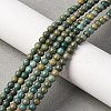 Natural Shoushan Jade Beads Strands G-L624-A01-4mm-1