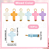 SUNNYCLUE 150Pcs Opaque Acrylic Pendants FIND-SC0009-88-2