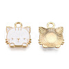 Eco-Friendly Zinc Alloy  Pendants ENAM-R051-01-03G-NR-1