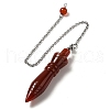 Mixed Natural Gemstone Pointed Dowsing Pendulums G-F758-F-P-2