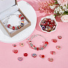  Acrylic & Resin & Polymer Clay Rhinestone European Beads FPDL-NB0001-05-7