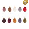 Flocky Acrylic Pendants FIND-T046-32-4