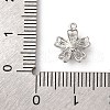 Brass Micro Pave Cubic Zirconia Charms KK-D371-04B-P-3