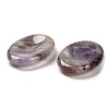 Mother's Day Gifts Natural Amethyst Oval Worry Stone G-R487-01F-3