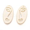 Brass Pendants X-KK-Q750-021G-1