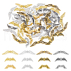  180Pcs 12 Styles Tibetan Style Alloy Beads FIND-NB0005-06-1
