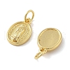 Brass Charms KK-C092-17B-G-2
