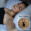 MDF Printed Wall Clock HJEW-WH0058-020-4