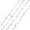 Silver Color Plated Iron Handmade Chains Figaro Chains Mother-Son Chains CHSM023Y-S-1