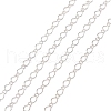 Silver Color Plated Iron Handmade Chains Figaro Chains Mother-Son Chains CHSM023Y-S-1