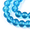 Transparent Glass Beads Strands GLAA-T032-T8mm-06-2