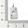 Non-Tarnish 304 Stainless Steel Pendants X-STAS-C097-65P-3