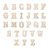 CREATCABIN 2 Sets 2 Styles Chinese Cherry Wood Letter A~Z and Number 0~9 DIY-CN0001-24-6
