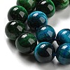 Gradient Color Natural Tiger Eye Beads Strands G-M413-A01-02-3