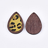Eco-Friendly Cowhide Leather Pendants FIND-S301-33C-05-2