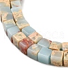 Synthetic Shoushan Stone Beads Strands G-G002-A02-4
