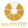 ARRICRAFT 540Pcs 3 Styles Iron Screw Eye Pin Peg Bails IFIN-AR0001-32G-1