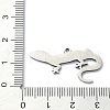 Non-Tarnish 201 Stainless Steel Pendants STAS-R118-12P-3