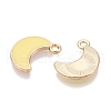 Rack Plating Alloy Enamel Charms ENAM-N056-341A-2