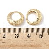 Brass Hoop Earrings EJEW-D320-16G-5