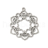 304 Stainless Steel Pendants STAS-V016-01P-1