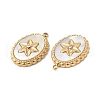 Ion Plating(IP) 304 Stainless Steel Charms STAS-Q215-34G-2