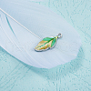 Alloy Enamel Pendants PALLOY-TAC0009-25P-D-3