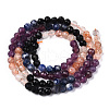 Natural & Synthetic Mixed Gemstone Beads Strands G-D080-A01-01-35-2