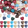 SOFPLATE 100Pcs Imitation Gemstone Acrylic Beads OACR-SP0001-05C-1