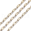 3.28 Feet Real 18K Gold Plated Brass Dapped Chains X-CHC-R126-09G-2