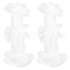 Lace Fabric Arm Sleeves AJEW-WH20009-46-7