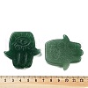 Natural Green Aventurine Cabochons G-G119-02B-3