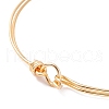 Mother's Day Jewellery Natural Pearl Beaded Bangle BJEW-JB08163-02-5