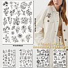 Non-Woven Embroidery Aid Drawing Sketch DIY-WH0538-013-2