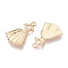 Rack Plating Alloy Pendants FIND-N005-11G-2