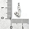Brass Micro Pave Cubic Zirconia Pendants KK-B132-12P-I-3