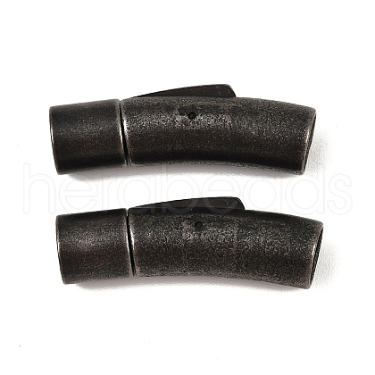 304 Stainless Steel Bayonet Clasps STAS-C127-03AS-1